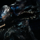 Riot tearing Venom from Eddie Brock’s face.